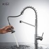 Kibi Lodi Single Handle Pull Down Kitchen Sink Faucet KKF2004CH